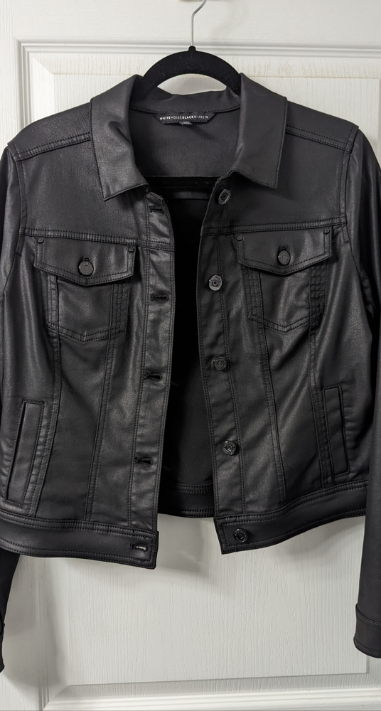 WHBM Coated Denim Jacket